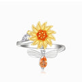 Anillo Girasol Giratorio de MACARENA SAINT